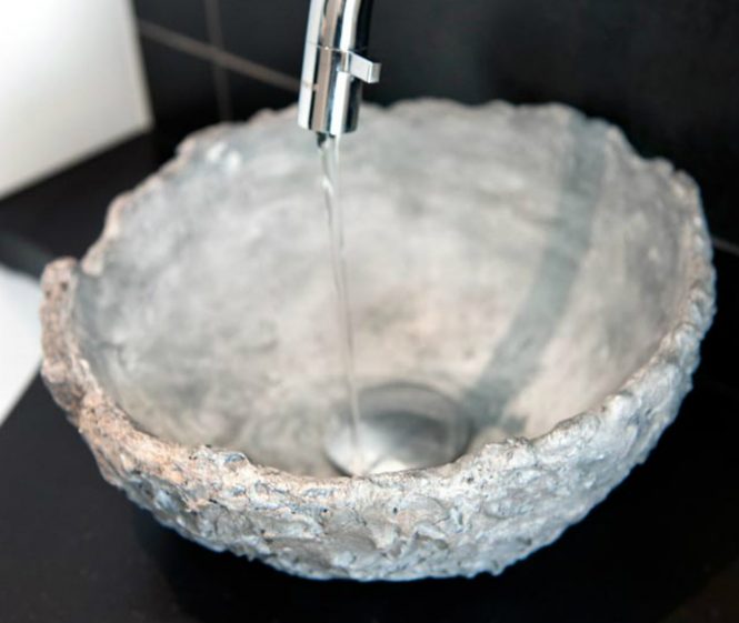 Basin, halchimia, zinc, 30cm