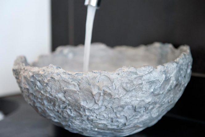 Basin, detail, halchimia, zinc, 30cm