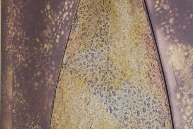 Door 1001 Nights, detail, Japanese paper, 220x90 cm