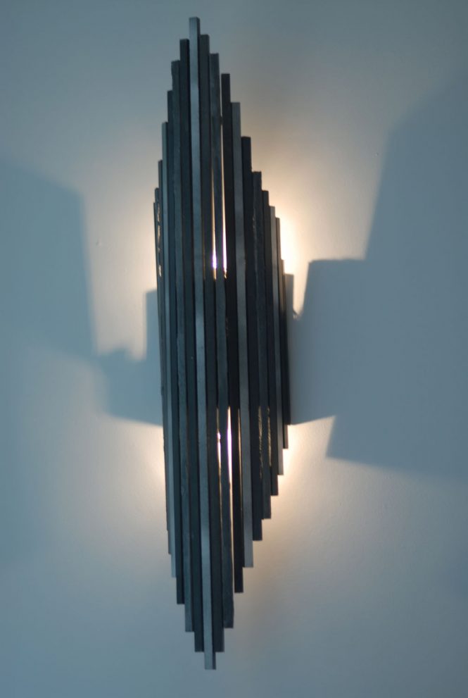 Wall light, MDF, 60x25 cm