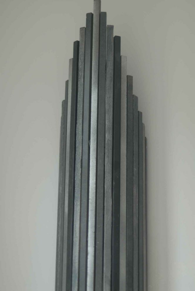 Wall light, detail, MDF, 60x25 cm